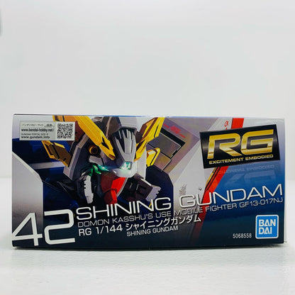 プラモデル 1/144RGシャイニングガンダム「機動武闘伝Gガンダム」[5068558] シャイニングガンダム RG 5068558【加古川物流】