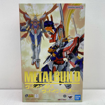 フィギュア METALBUILDゴッドガンダム＆ゴッドガンダム弐（セカンド）「機動武闘伝Gガンダム」 ゴッドガンダム&ゴッドガンダム弐 METAL BUILD【フィギュア】【加古川物流】