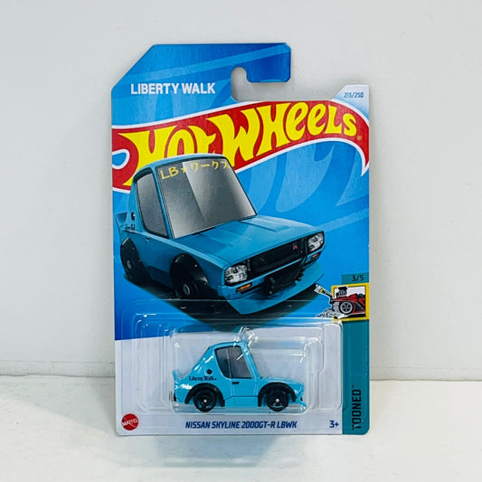おもちゃ・玩具 1/64 日産 スカイライン 2000GT-R LBWK 「HotWheels ベーシックカー」 [HXR17-9866] 日産 スカイライン 2000GT-R LBWK 1/64スケール【加古川物流】