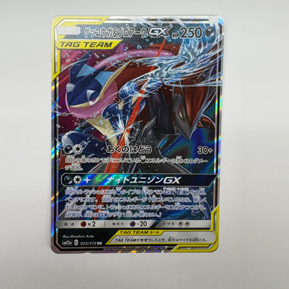 RR)ゲッコウガ&ゾロアークGX【加古川物流】【代金引換不可・日時指定不可】【ポスト投函】