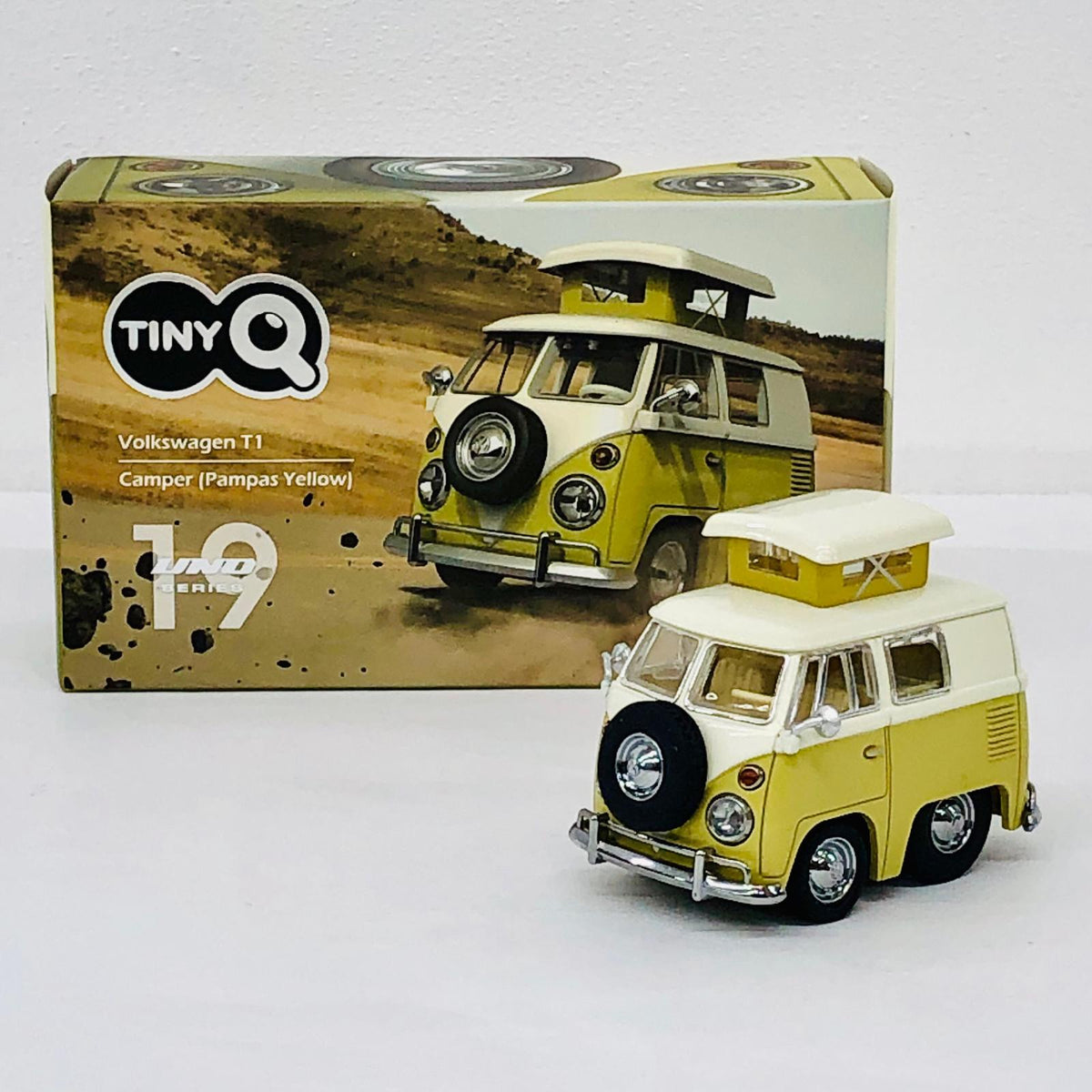 おもちゃ・玩具 TinyQ フォルクスワーゲン T1 (パンパスイエロー) [TinyQ-19c] フォルクスワーゲン T1 TinyQ【加古川物流】