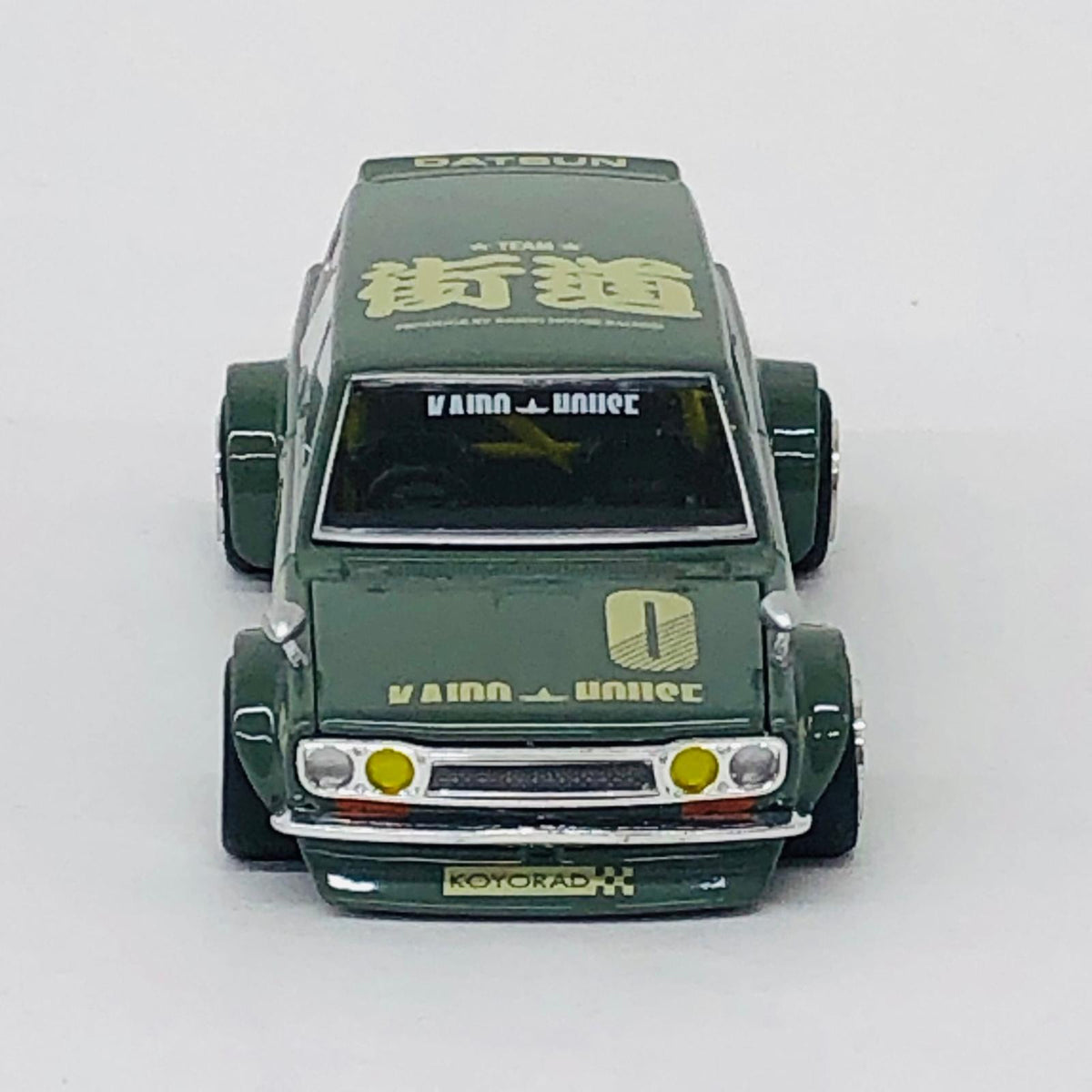 おもちゃ・玩具 1/64 ダットサン KAIDO 510 ワゴン KAIDO HOUSE 右ハンドル(グリーン) 「ミニGTシリーズ」 [KHMG010] ダットサン KAIDO 510 ワゴン 1/64スケール【加古川物流】