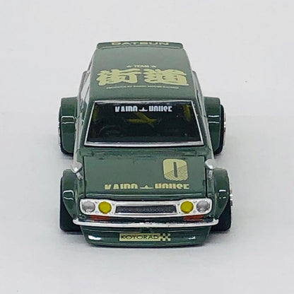 おもちゃ・玩具 1/64 ダットサン KAIDO 510 ワゴン KAIDO HOUSE 右ハンドル(グリーン) 「ミニGTシリーズ」 [KHMG010] ダットサン KAIDO 510 ワゴン 1/64スケール【加古川物流】