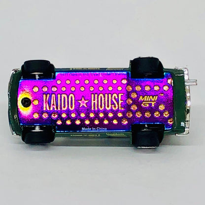 おもちゃ・玩具 1/64 ダットサン KAIDO 510 ワゴン KAIDO HOUSE 右ハンドル(グリーン) 「ミニGTシリーズ」 [KHMG010] ダットサン KAIDO 510 ワゴン 1/64スケール【加古川物流】