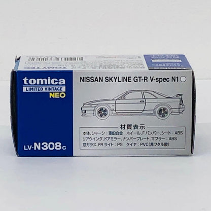 おもちゃ・玩具 1/64 LV-N308c 日産 スカイライン GT-R V-spec N1 95年式l(ホワイト) 「トミカリミテッドヴィンテージNEO」 [331162] 日産 スカイライン GT-R V-spec N1 95年式l(ホワイト) リミテッドヴィンテージNEO ''1/64 331162【加古川物流】