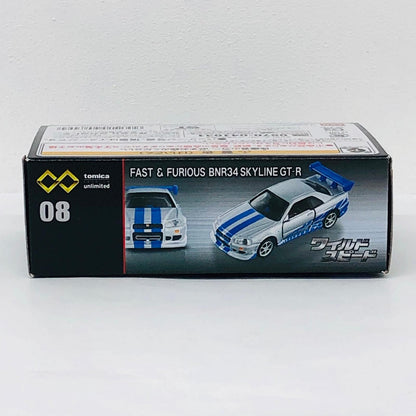 おもちゃ・玩具 ワイルド・スピード BNR34 SKYLINE GT-R 「トミカプレミアムunlimited 08」 BNR34 SKYLINE GT-R【加古川物流】