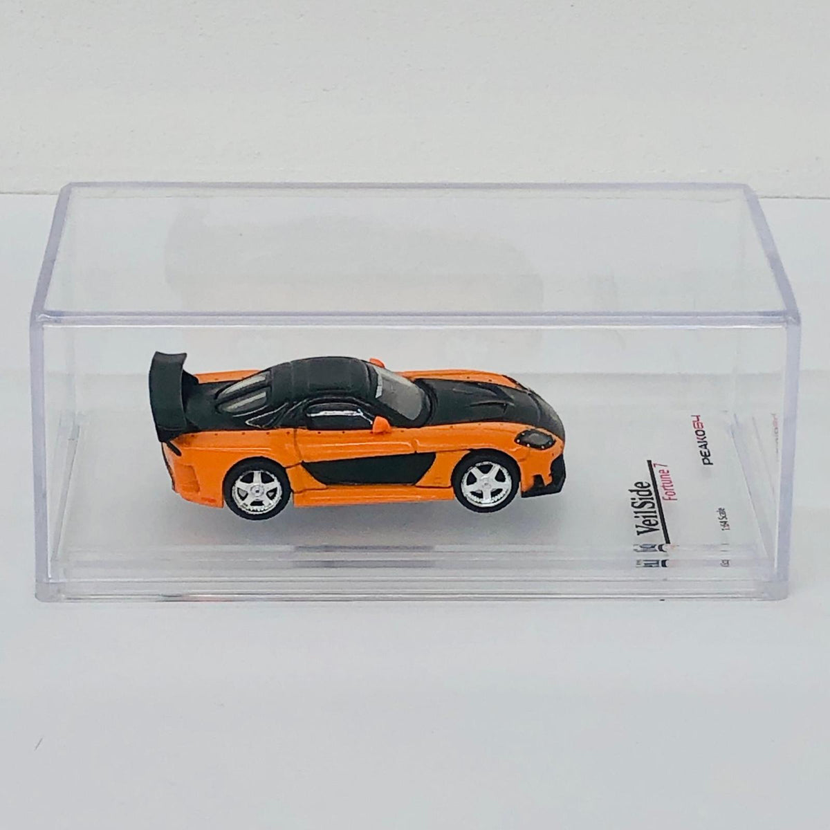 おもちゃ・玩具 1/64 Veilside 7 FD3S Fortune (オレンジ×ブラック) [PE62502] FD3S Fortune【加古川物流】