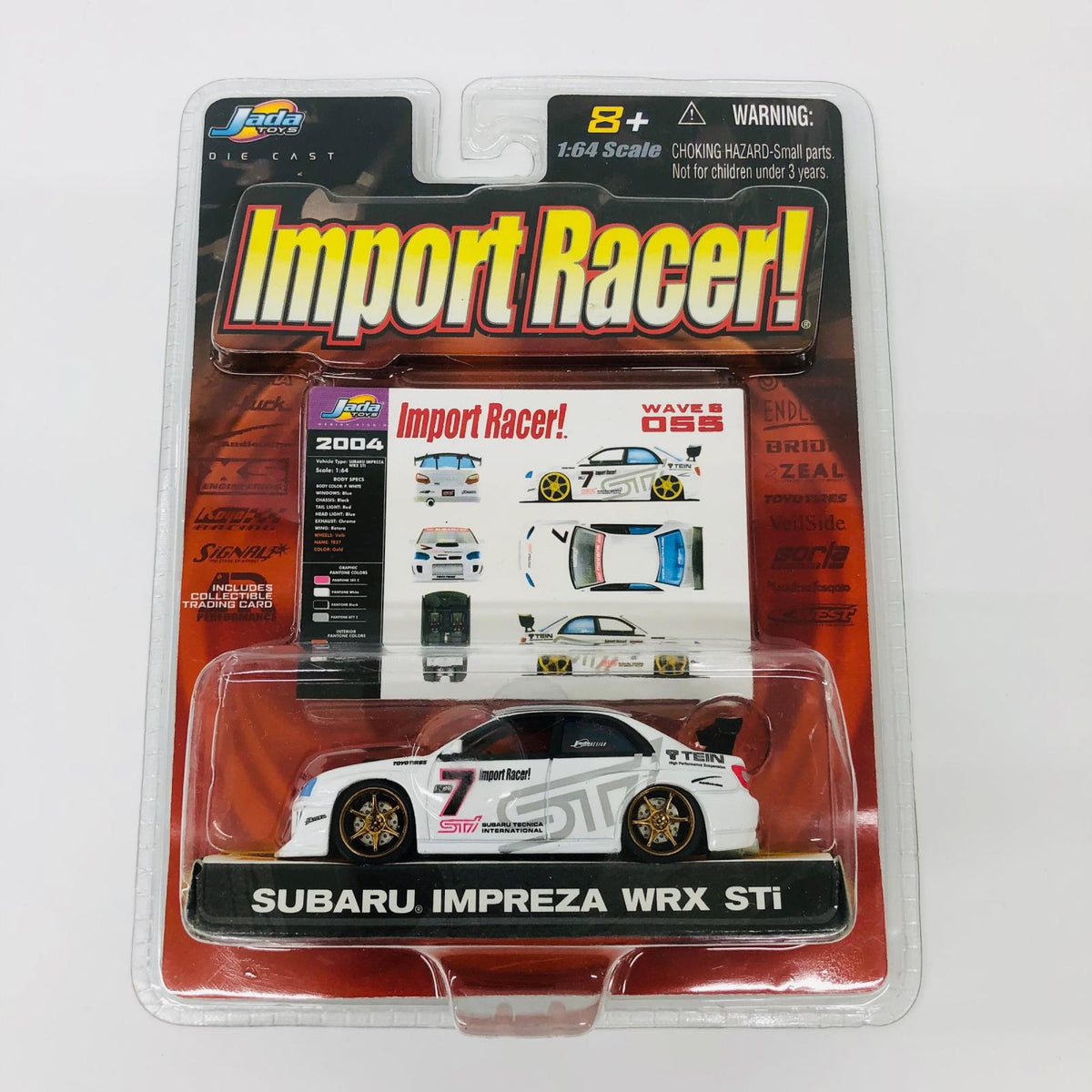 おもちゃ・玩具 1/64 Jada Toys Import Racer! MITSUBISHI LANCER EVOLUTION VI MITSUBISHI LANCER EVOLUTION VI【加古川物流】