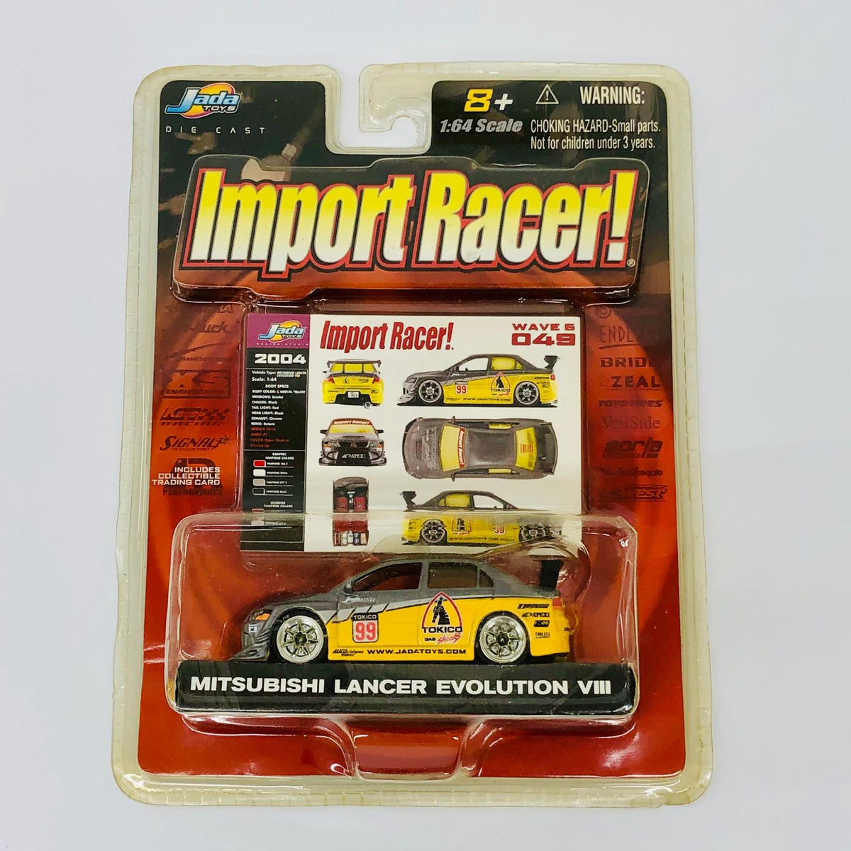 おもちゃ・玩具 1/64 Jada Toys Import Racer! MITSUBISHI LANCER EVOLUTION VI MITSUBISHI LANCER EVOLUTION VI【加古川物流】
