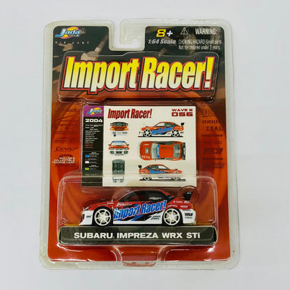 おもちゃ・玩具 1/64 Jada Toys Import Racer! SUBARU IMPREZA WRX Sti レッド SUBARU IMPREZA WRX Sti レッド【加古川物流】