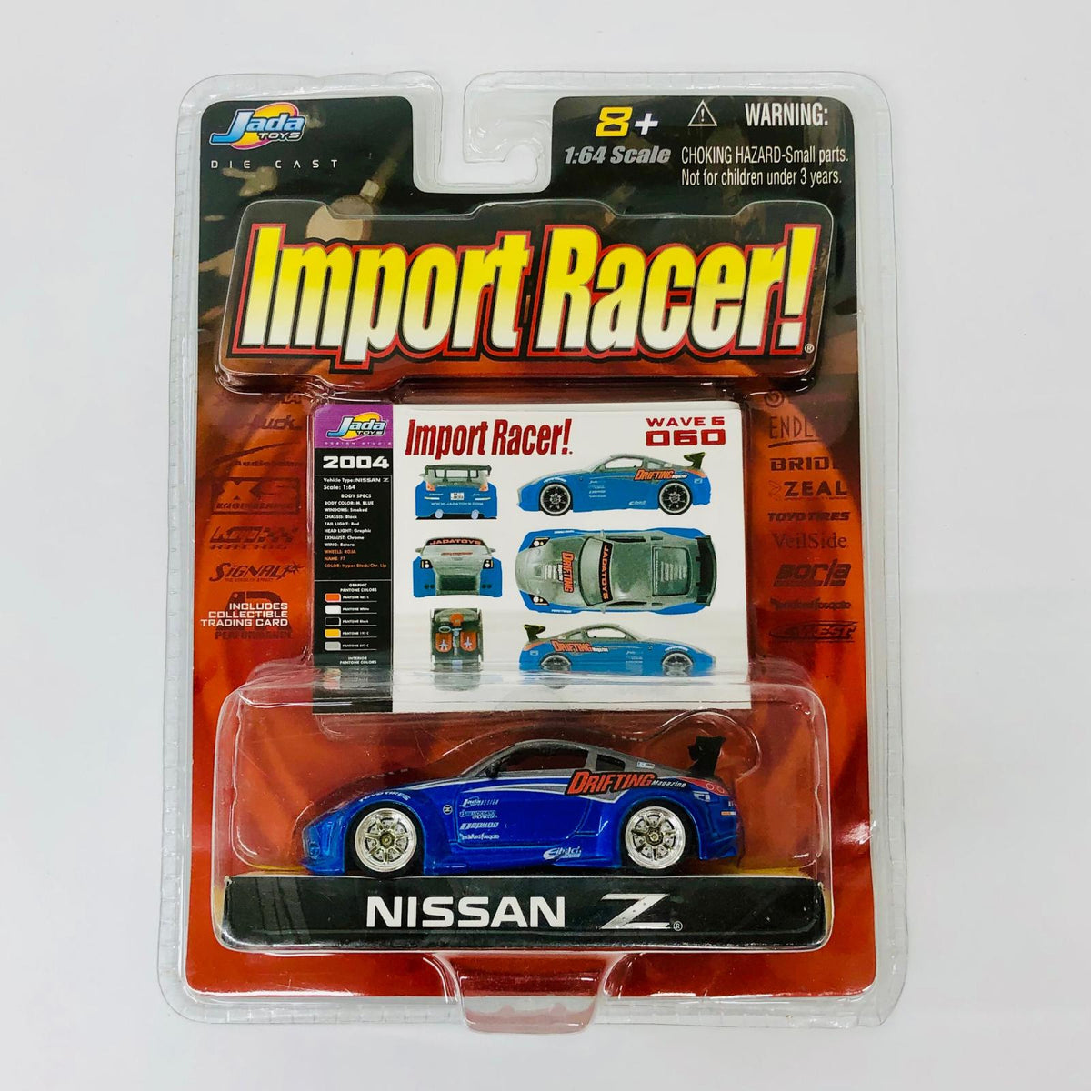 おもちゃ・玩具 1/64 Jada Toys Import Racer! NISSAN Z WAVE6 060 日産 NISSAN Z WAVE6【加古川物流】