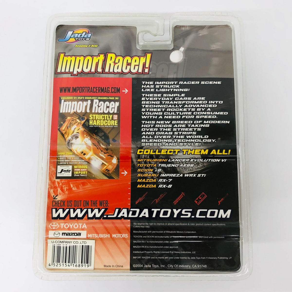 おもちゃ・玩具 1/64 Jada Toys Import Racer! MAZDA RX-7 029 マツダ MAZDA RX-7【加古川物流】