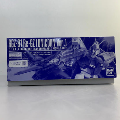 プラモデル 1/100MGRGZ-91リ・ガズィ(ユニコーンVer.)「機動戦士ガンダムUC」プレミアムバンダイ限定[5059056] RGZ-91リ・ガズィ MG プレミアムバンダイ限定 5059056【加古川物流】