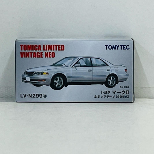 おもちゃ・玩具 1/64 LV-N299a トヨタ マークII 2.5ツアラーV 98年式(ホワイト) 「トミカリミテッドヴィンテージNEO」 [324898] トヨタ マークII 2.5ツアラーV 98年式 リミテッドビンテージNEO '''1/64 324898【加古川物流】