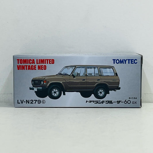 おもちゃ・玩具 1/64 LV-N279c トヨタ ランドクルーザー60 GX(ブラウン) 「トミカリミテッドヴィンテージNEO」 [327271] トヨタ ランドクルーザー60 GX リミテッドヴィンテージNEO '''1/64【加古川物流】