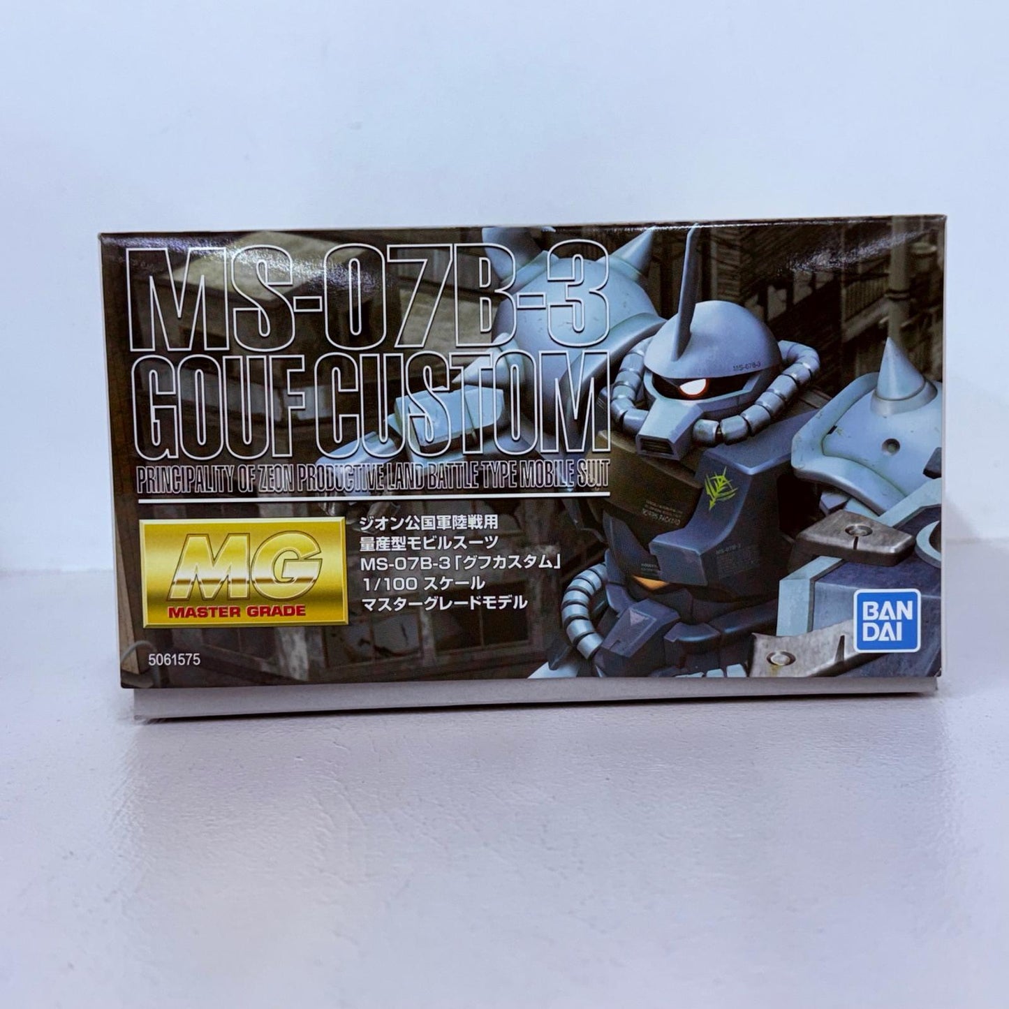 プラモデル 1/100MGMS-07B-3グフカスタム「機動戦士ガンダム第08MS小隊」[5061575] MS-07B-3グフカスタム MG【加古川物流】
