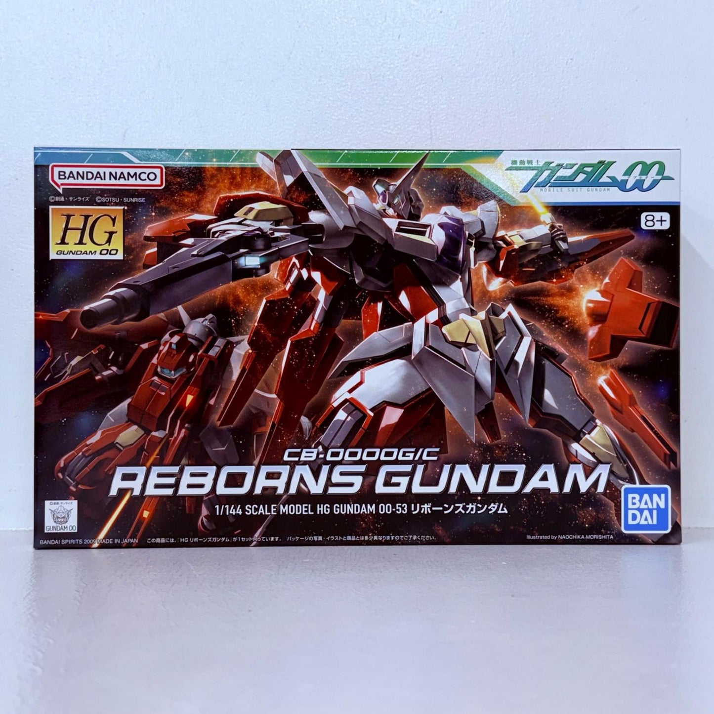 プラモデル 1/144HGリボーンズガンダム「機動戦士ガンダム00」 リボーンズガンダム HG【加古川物流】