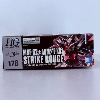 プラモデル 1/144HGCEMBF-02+AQM/E-X01ストライクルージュ「機動戦士ガンダムSEED」シリーズNo.176[0189162] CEMBF-02+AQM/E-X01ストライクルージュ HG【加古川物流】