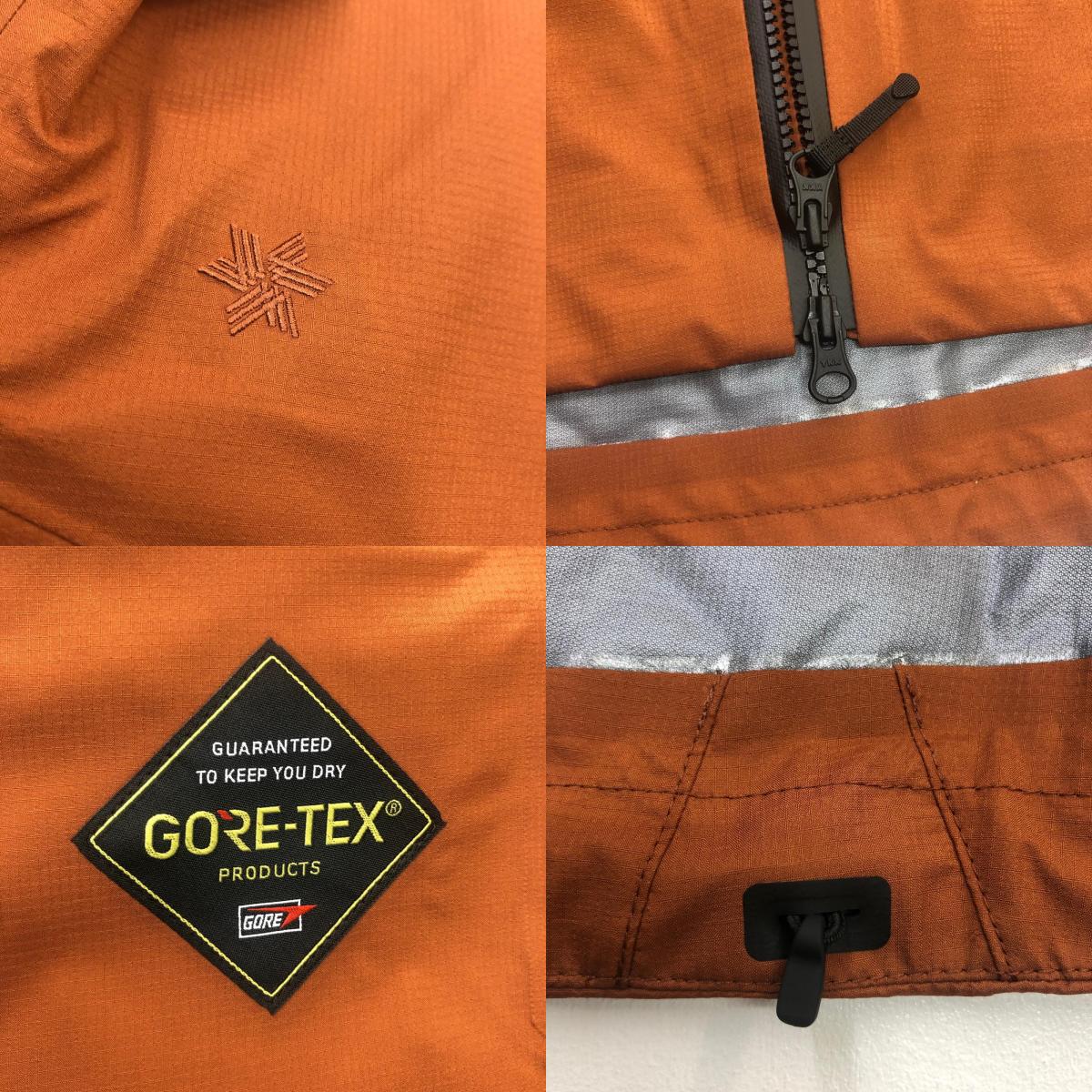 GOLDWIN | ゴールドウィン GORE-TEX 3L Jacket ナイロンジャケット ブラウン サイズ：M【瀬戸大橋店】