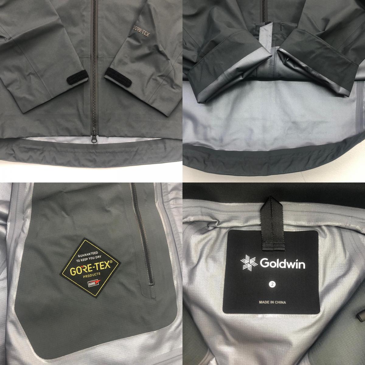 GOLDWIN | ゴールドウィン GORE-TEX 3L Jacket ナイロンジャケット グレー サイズ：M【瀬戸大橋店】