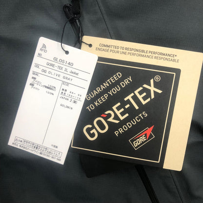 GOLDWIN | ゴールドウィン GORE-TEX 3L Jacket ナイロンジャケット グレー サイズ：M【瀬戸大橋店】