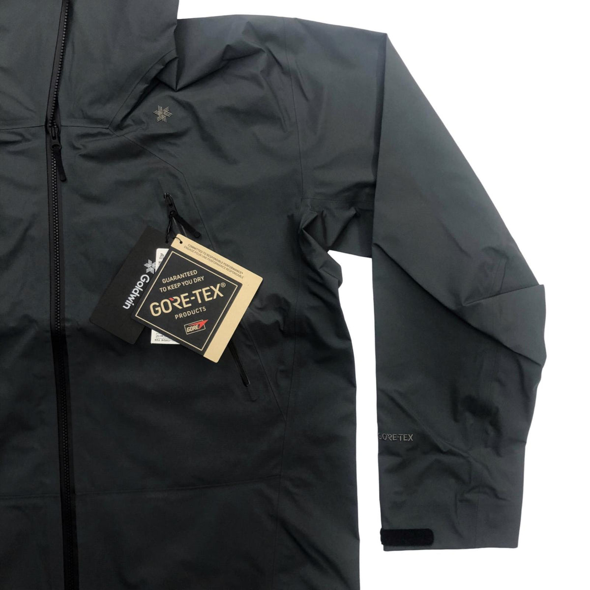 GOLDWIN | ゴールドウィン GORE-TEX 3L Jacket ナイロンジャケット グレー サイズ：M【瀬戸大橋店】