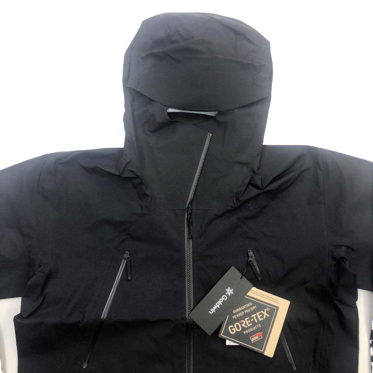 GOLDWIN | ゴールドウィン GORE-TEX 3L Jacket ナイロンジャケット ブラック サイズ：M【瀬戸大橋店】