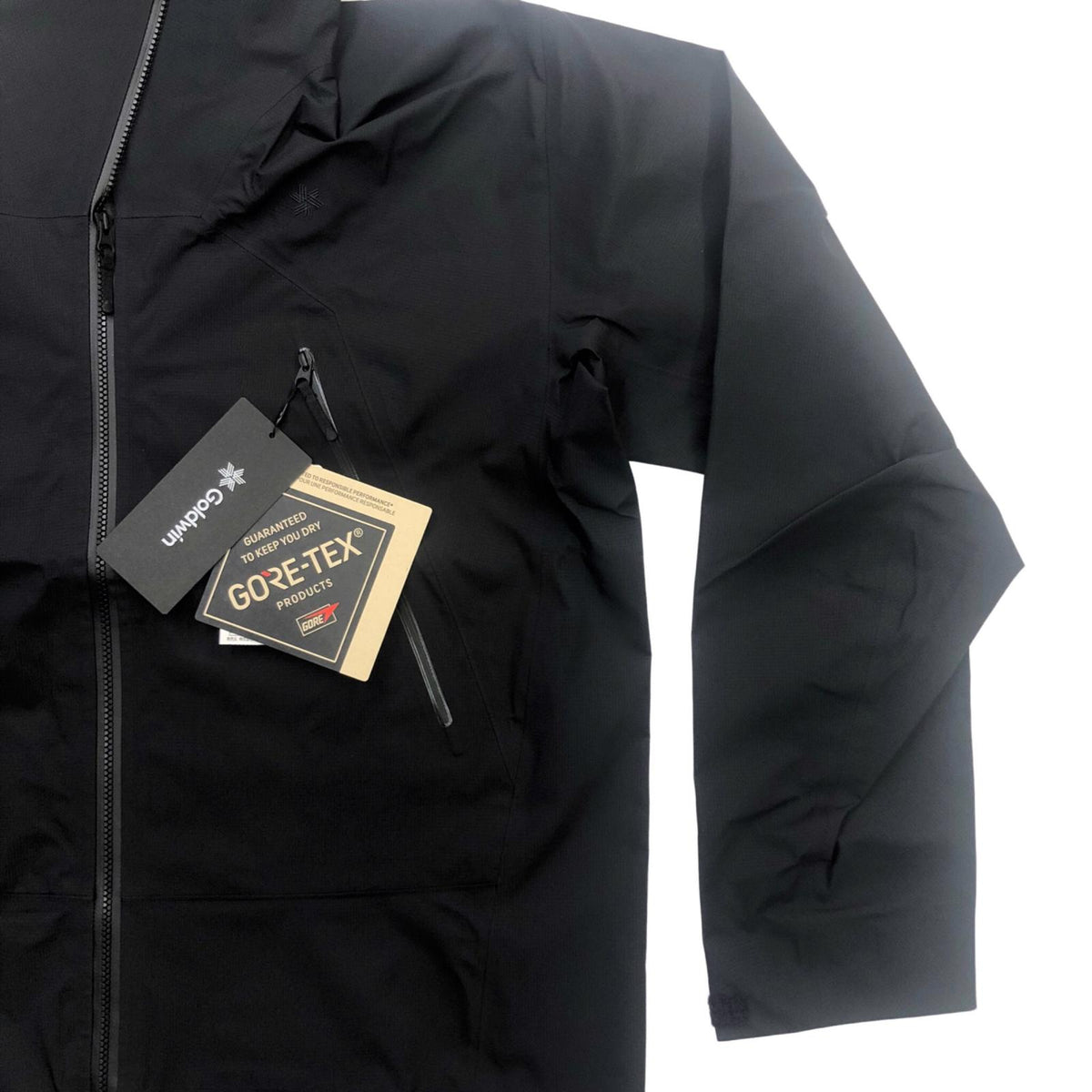 GOLDWIN | ゴールドウィン GORE-TEX 3L Jacket ナイロンジャケット ブラック サイズ：L【瀬戸大橋店】