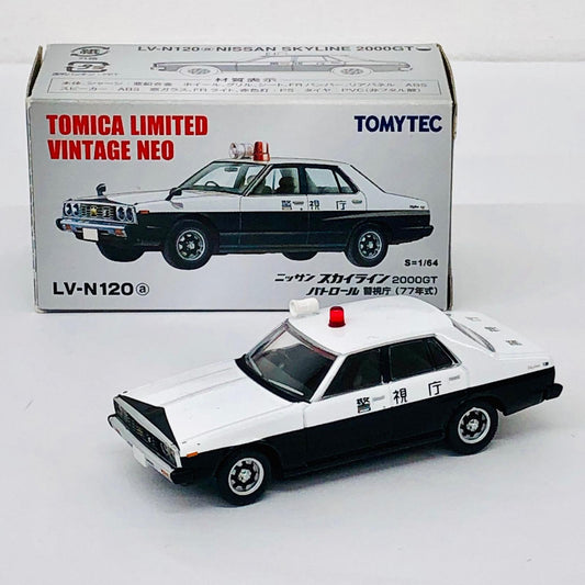 おもちゃ・玩具 1/64 LV-N120a NISSAN スカイラインパトカー(前期型) 「トミカリミテッドヴィンテージNEO」 [274391] NISSAN スカイラインパトカー 1/64スケール ''1/64 274391【加古川物流】