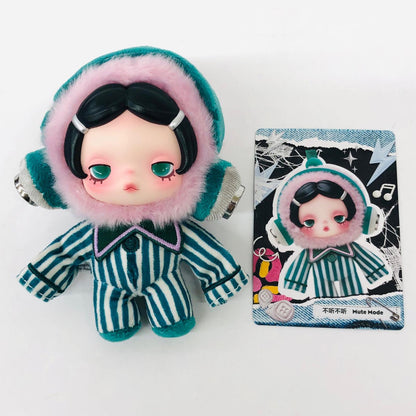 フィギュア Mute Mode 「SKULLPANDA Off Modeシリーズ ぬいぐるみキーホルダー」 Mute Mode SKULLPANDA Off Modeシリーズ ぬいぐるみキーホルダー【フィギュア】【加古川物流】