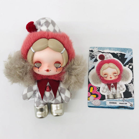 フィギュア Mask Off 「SKULLPANDA Off Modeシリーズ ぬいぐるみキーホルダー」 Mask Off SKULLPANDA Off Modeシリーズ ぬいぐるみキーホルダー【フィギュア】【加古川物流】