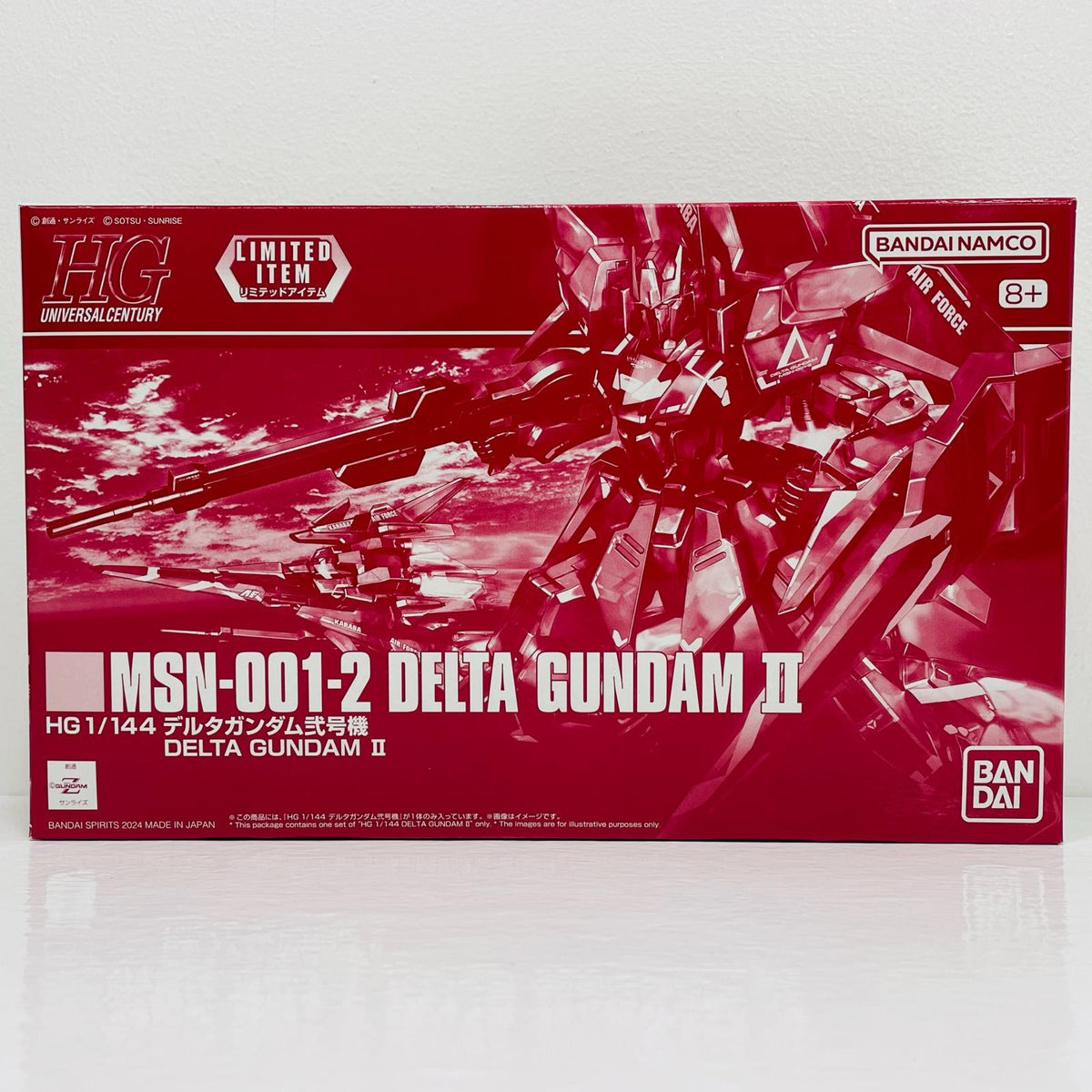 プラモデル 1/144HGMSN-001-2デルタガンダム弐号機「機動戦士ガンダムUC-MSV」イベント限定 MSN-001-2デルタガンダム弐号機 HG イベント限定 5066578【加古川物流】