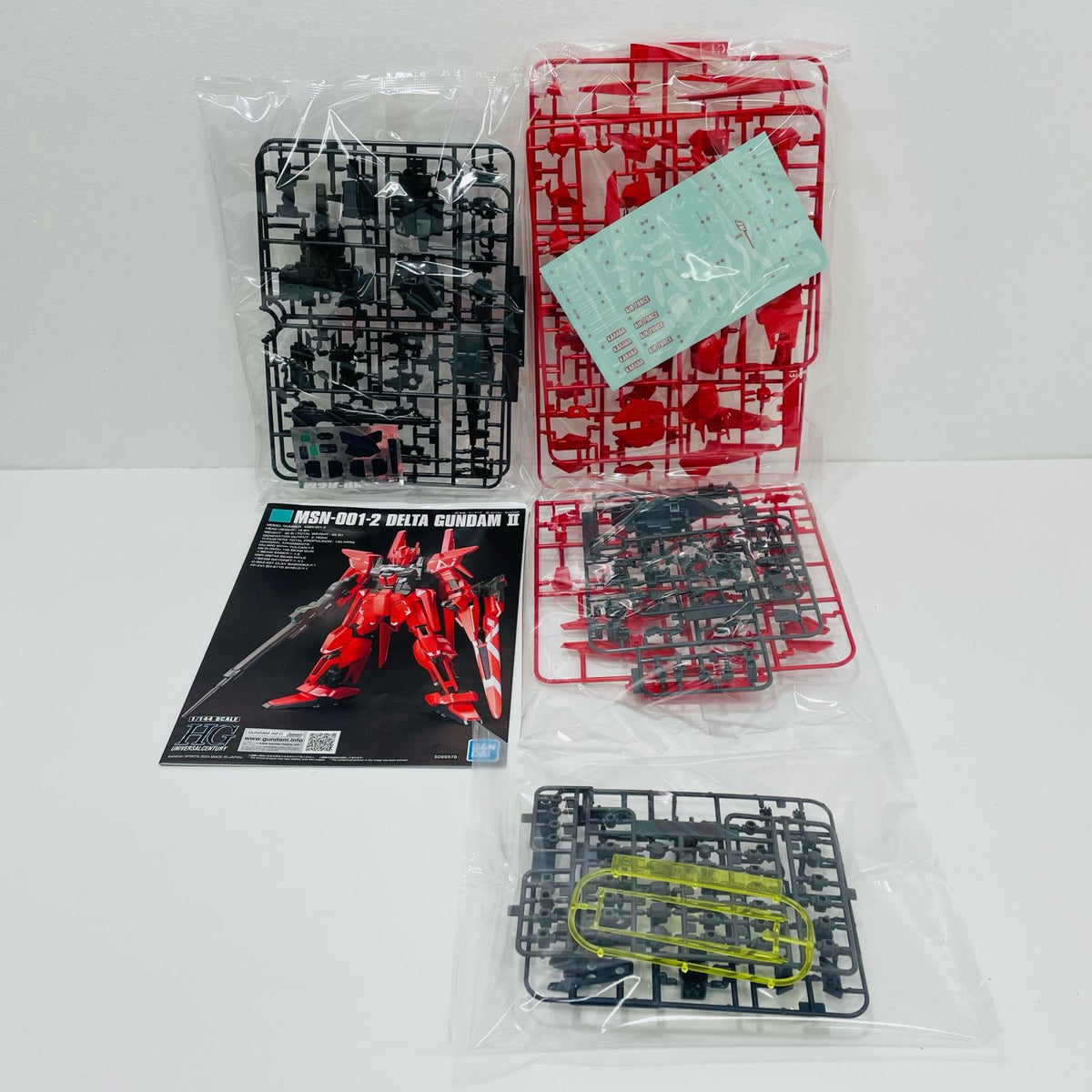 プラモデル 1/144HGMSN-001-2デルタガンダム弐号機「機動戦士ガンダムUC-MSV」イベント限定 MSN-001-2デルタガンダム弐号機 HG イベント限定 5066578【加古川物流】