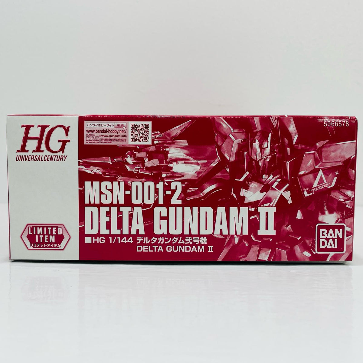 プラモデル 1/144HGMSN-001-2デルタガンダム弐号機「機動戦士ガンダムUC-MSV」イベント限定 MSN-001-2デルタガンダム弐号機 HG イベント限定 5066578【加古川物流】