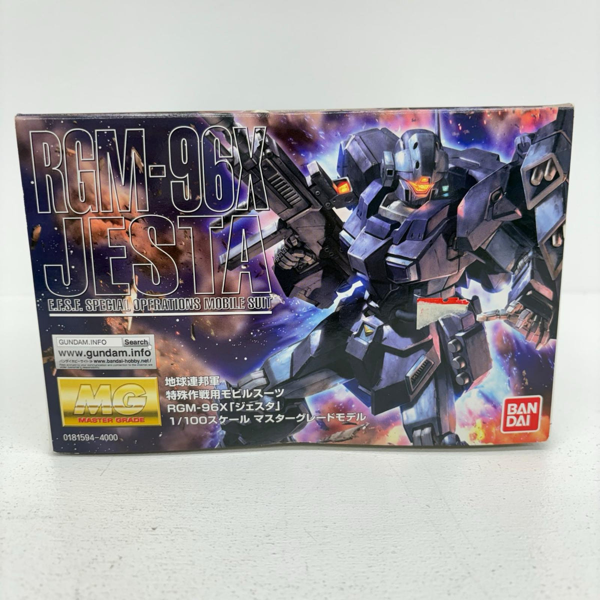 プラモデル 1/100MG地球連邦軍特殊作戦用モビルスーツRGM-96Xジェスタ「機動戦士ガンダムUC」[0181594] 地球連邦軍特殊作戦用モビルスーツRGM-96Xジェスタ MG 181594【加古川物流】