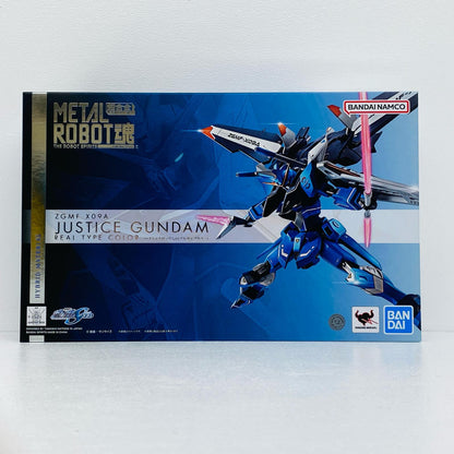 フィギュア METALROBOT魂＜SIDEMS＞ジャスティスガンダム(リアルタイプカラー)「機動戦士ガンダムSEED」魂ウェブ商店限定 ジャスティスガンダム METAL ROBOT魂 魂ウェブ商店限定【フィギュア】【加古川物流】
