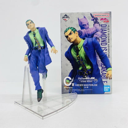 フィギュア C賞/川尻浩作-MASTERLISE「STANDRUSH!/一番くじジョジョの奇妙な冒険ダイヤモンドは砕けない」 川尻浩作 一番くじジョジョの奇妙な冒険ダイヤモンドは砕けない STANDRUSH! C賞 68055【フィギュア】【加古川物流】