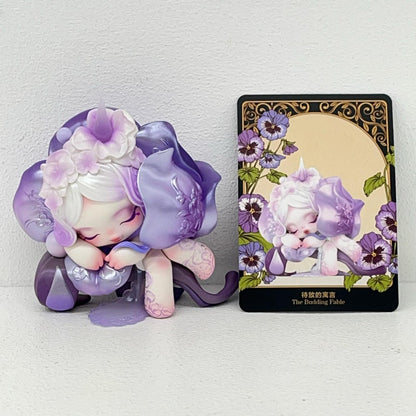 フィギュア The Budding Fable 「POPMART SKULLPANDA Petals in Four Acts シリーズ」 The Budding Fable SKULLPANDA Petals in Four Acts シリーズ【フィギュア】【加古川物流】