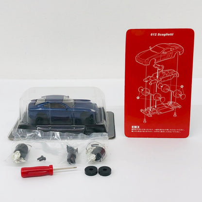 おもちゃ・玩具 1/64 Ferrari 612 Scaglietti(ネイビー) 「フェラーリ ミニカーコレクションII」 サークルK・サンクス限定 Ferrari 612 Scaglietti【加古川物流】