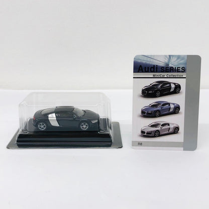 おもちゃ・玩具 1/64 Audi R8(ブラック) 「アウディ ミニカーコレクション」 サークルK・サンクス限定 Audi R8【加古川物流】