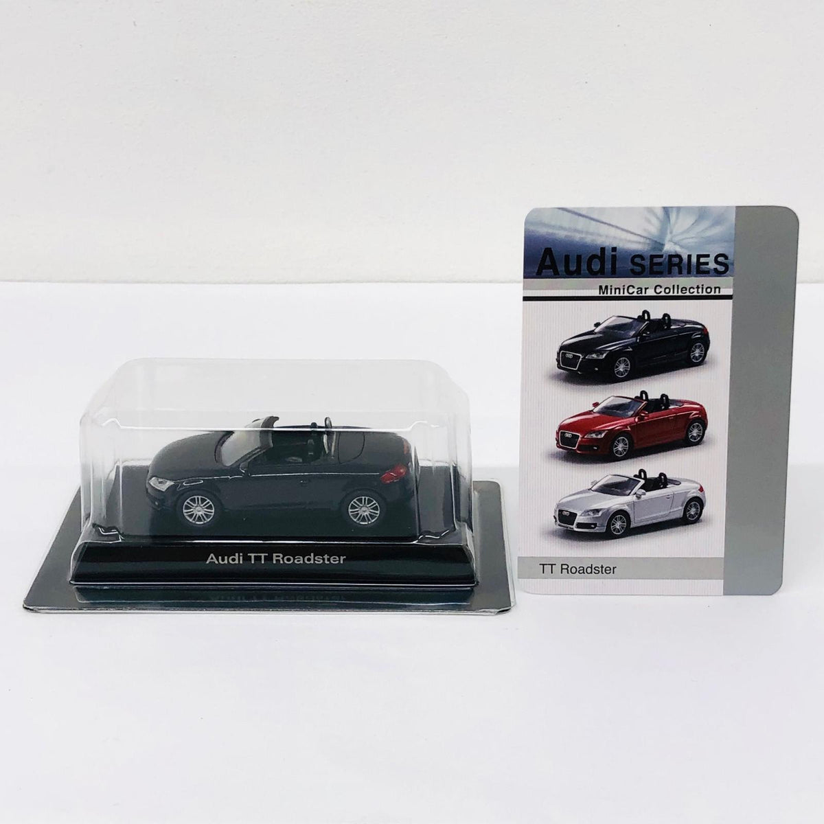 おもちゃ・玩具 1/64 Audi TT Roadstar(ブラック) 「アウディ ミニカーコレクション」 サークルK・サンクス限定 Audi TT Roadstar【加古川物流】