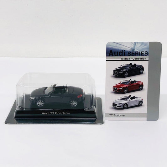 おもちゃ・玩具 1/64 Audi TT Roadstar(ブラック) 「アウディ ミニカーコレクション」 サークルK・サンクス限定 Audi TT Roadstar【加古川物流】
