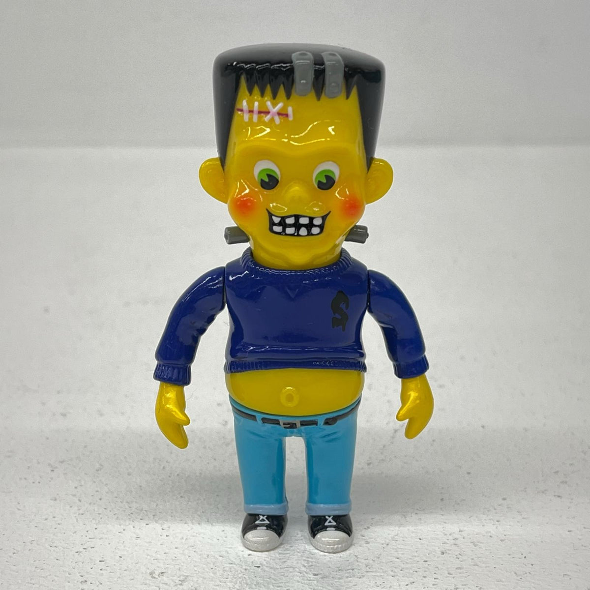 フィギュア Lil' FRANKY イエロー/紺/水色「HEAD LOCK STUDIO MONSTERS WORLD 2」 Lil' FRANKY イエロー/紺/水色 HEAD LOCK STUDIO MONSTER WORLD2【フィギュア】【加古川物流】