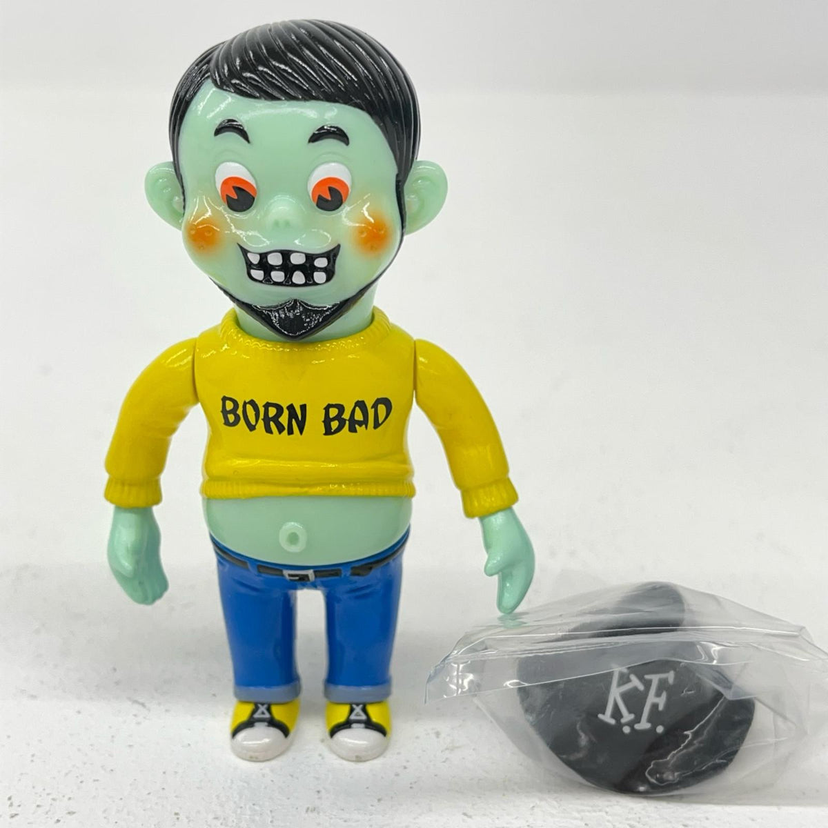 フィギュア ナックルくん ミントグリーン/黄/青「HEAD LOCK STUDIO MONSTERS WORLD 2」 ナックルくん ミントグリーン/黄/青 HEAD LOCK STUDIO MONSTERS WORLD 2【フィギュア】【加古川物流】