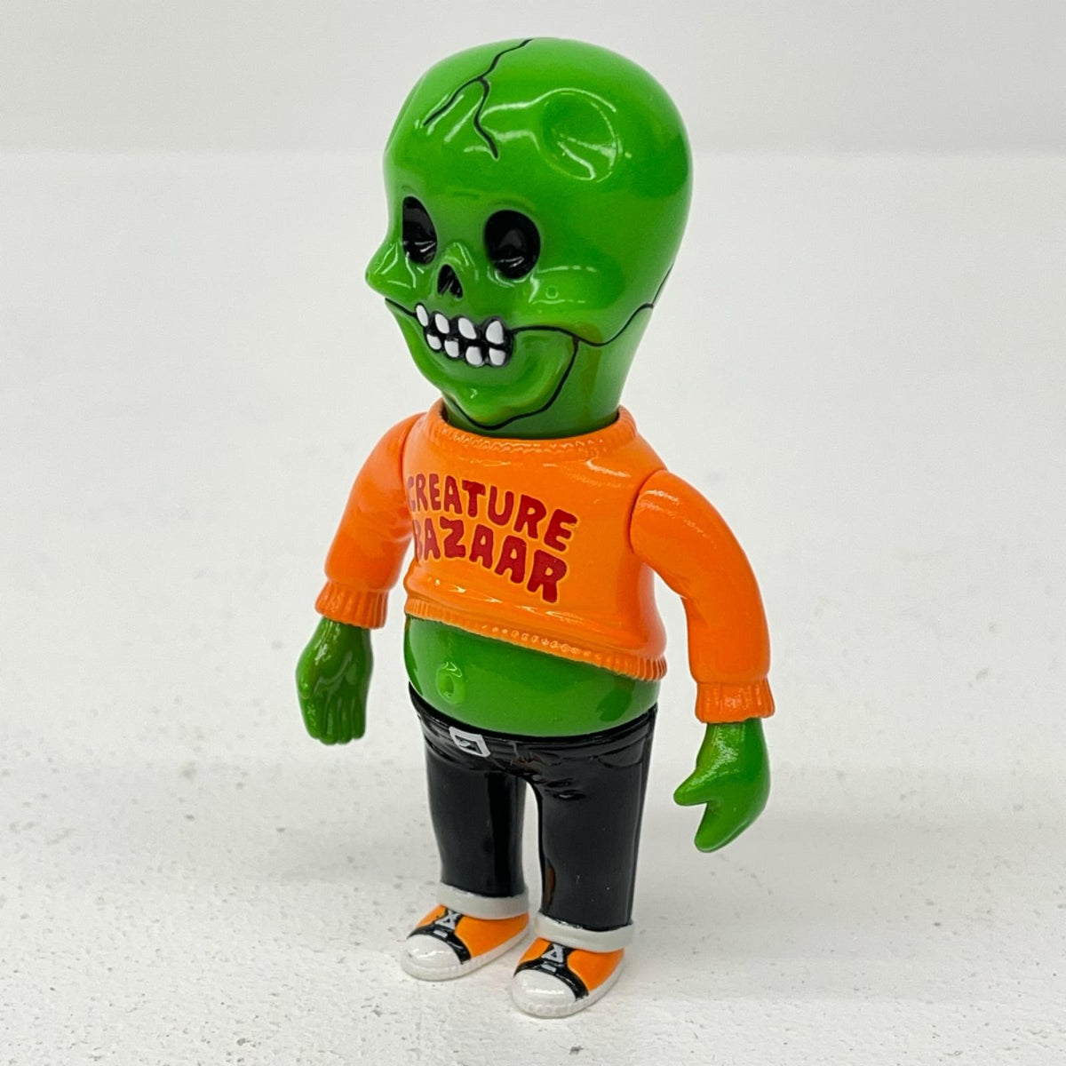 フィギュア BONE HEAD グリーン/オレンジ/ブラック「HEAD LOCK STUDIO MONSTER WORLD」 BONE HEAD グリーン/オレンジ/ブラック HEAD LOCK STUDIO MONSTER WORLD【フィギュア】【加古川物流】