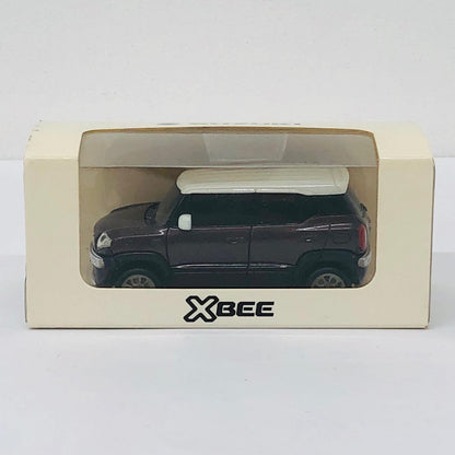 おもちゃ・玩具 SUZUKI XBEE(ブラウン×ホワイト)プルバックカー 非売品 SUZUKI XBEE【加古川物流】