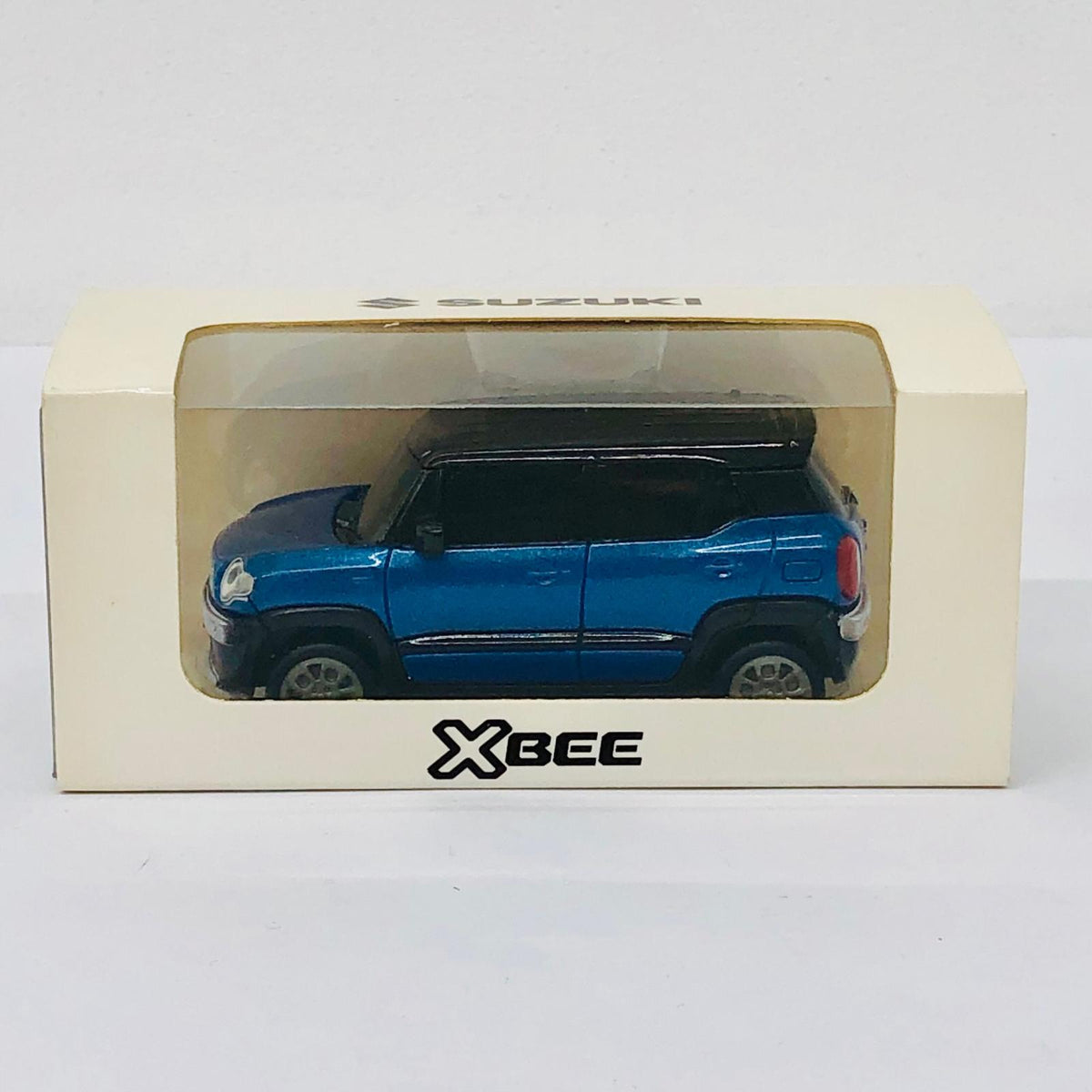 おもちゃ・玩具 SUZUKI XBEE(ブルー×グレー)プルバックカー 非売品 SUZUKI XBEE【加古川物流】