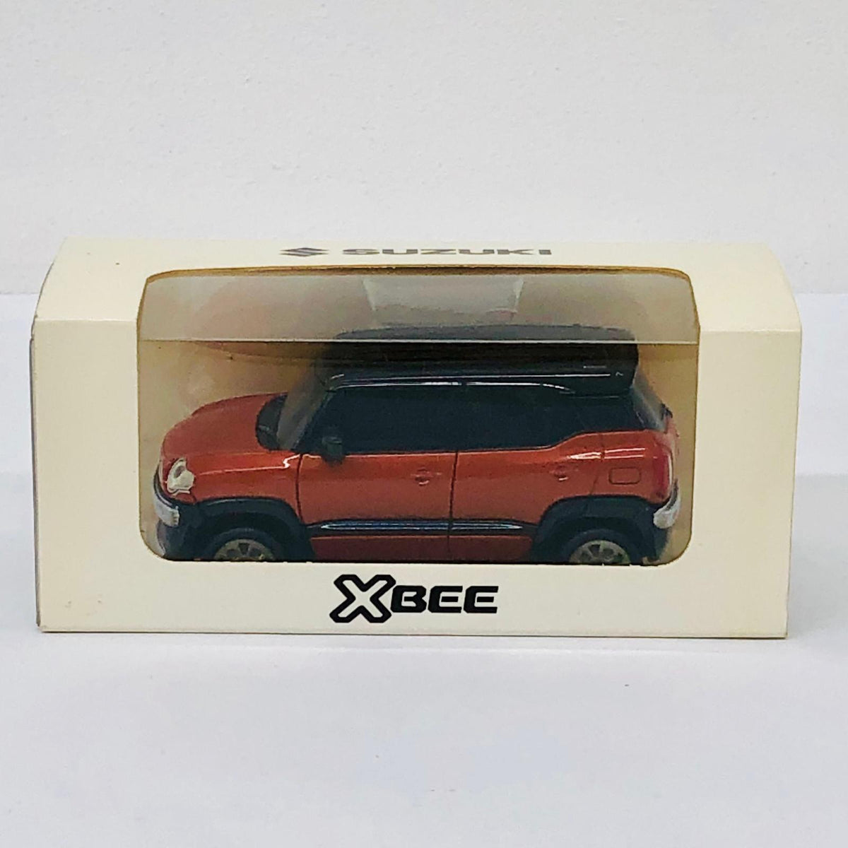 おもちゃ・玩具 SUZUKI XBEE(オレンジ×ブラック)プルバックカー 非売品 SUZUKI XBEE【加古川物流】