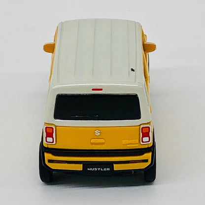 おもちゃ・玩具 ハスラー(イエロー×ホワイト) プルバックカー 非売品 ハスラー【加古川物流】