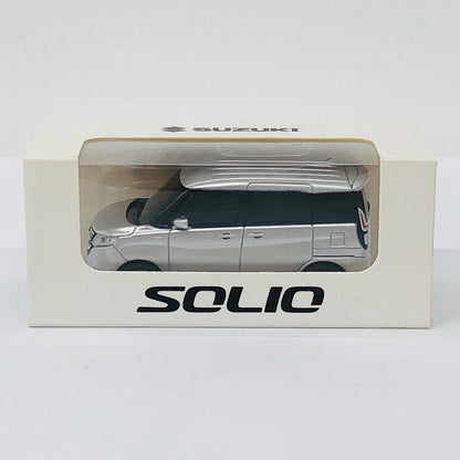 おもちゃ・玩具 スズキ ソリオ(シルバー) プルバックカー 非売品 スズキ ソリオ【加古川物流】